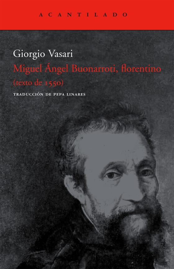 Coberta de Miguel Ángel Buonarroti, florentino, de Giorgio Vasari