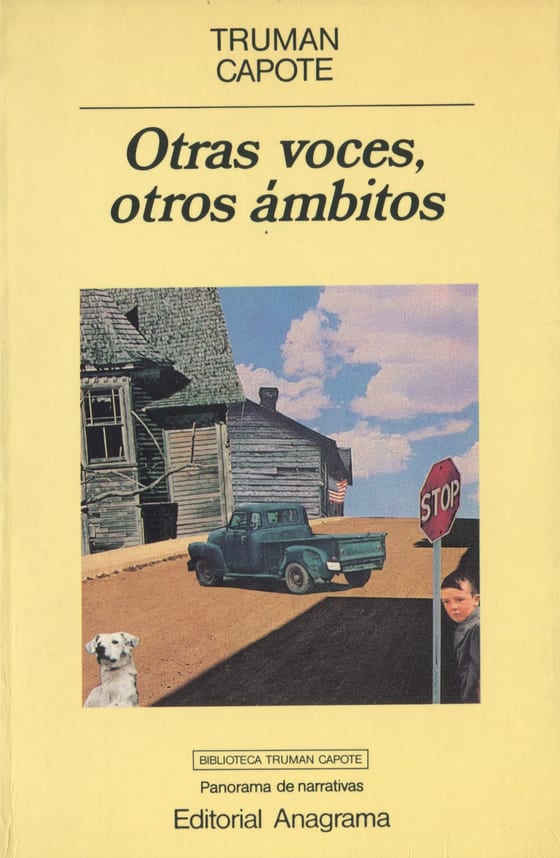 Coberta de Otras voces, otros ámbitos, de Truman Capote