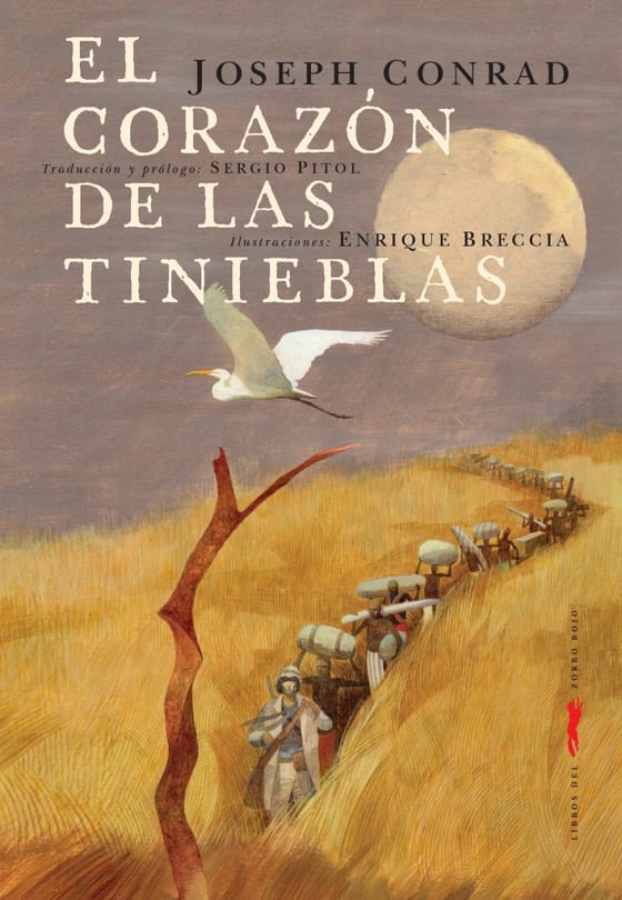 Coberta de El corazón de las tinieblas, de Joseph Conrad