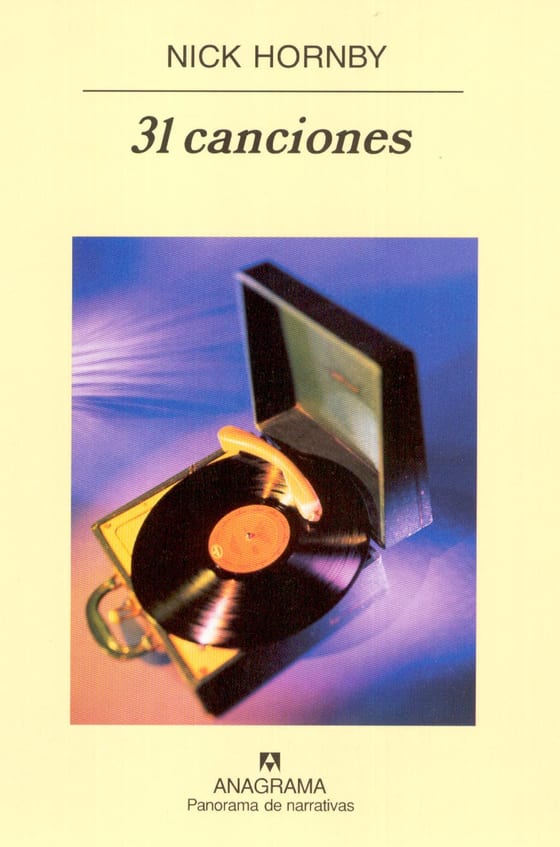 Portada de 31 canciones, de Nick Hornby
