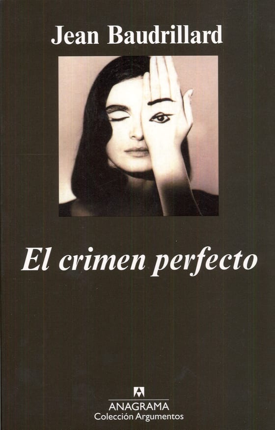 Portada de El crimen perfecto, de Jean Baudrillard