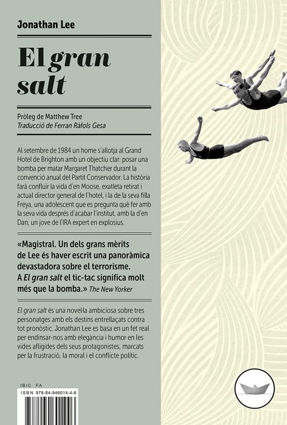 Coberta de El gran salt, de Jonathan Lee