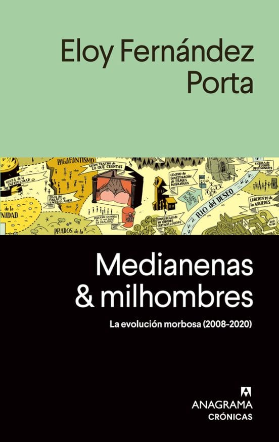Portada de Medianenas & milhombres, de Eloy Fernández Porta