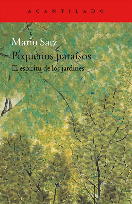 Coberta de Pequeños paraísos, de Mario Satz