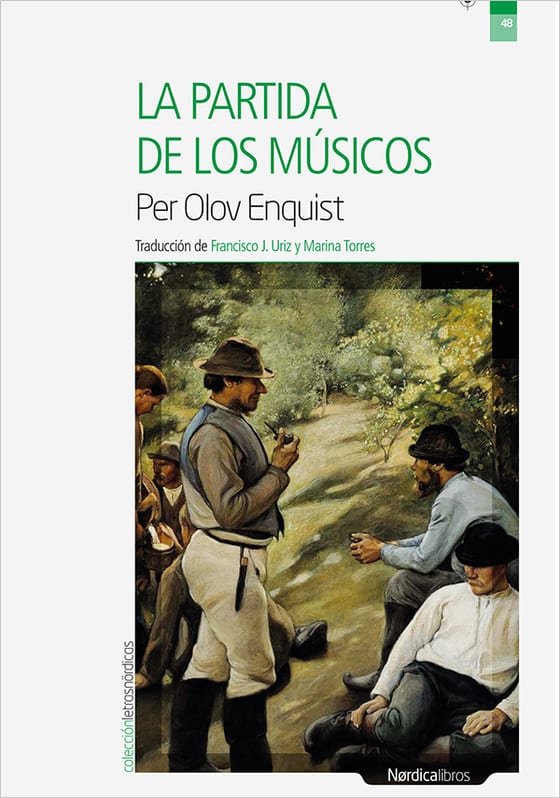 Coberta de La partida de los músicos, de Per Olov Enquist
