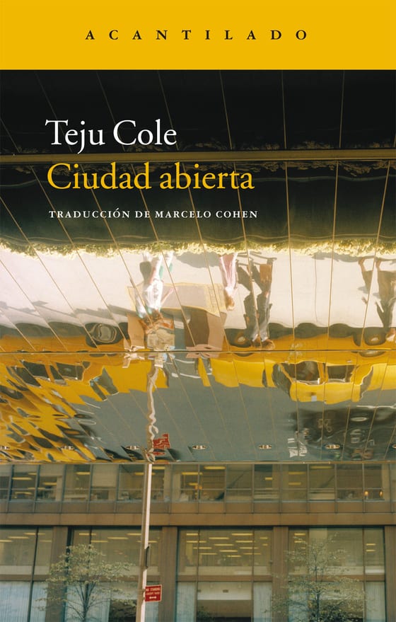 Coberta de Ciudad abierta, de Teju Cole