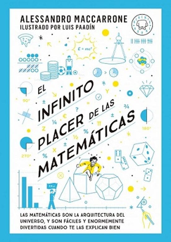 Coberta de El infinito placer de las matemáticas, de Alessandro Maccarrone