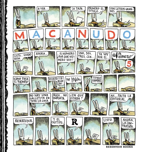 Portada de Macanudo 5, de Liniers