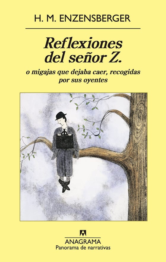 Portada de Reflexiones del señor Z., de Hans Magnus Enzensberger