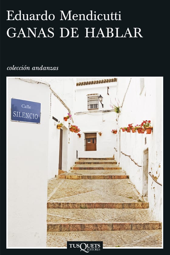 Portada de Ganas de hablar, de Eduardo Mendicutti