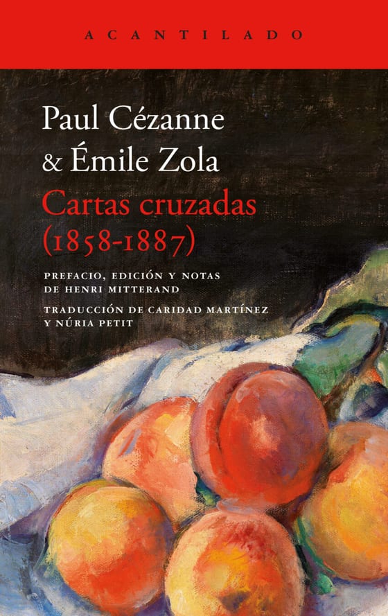 Coberta de Cartas cruzadas, de Émile Zola y Paul Cézanne