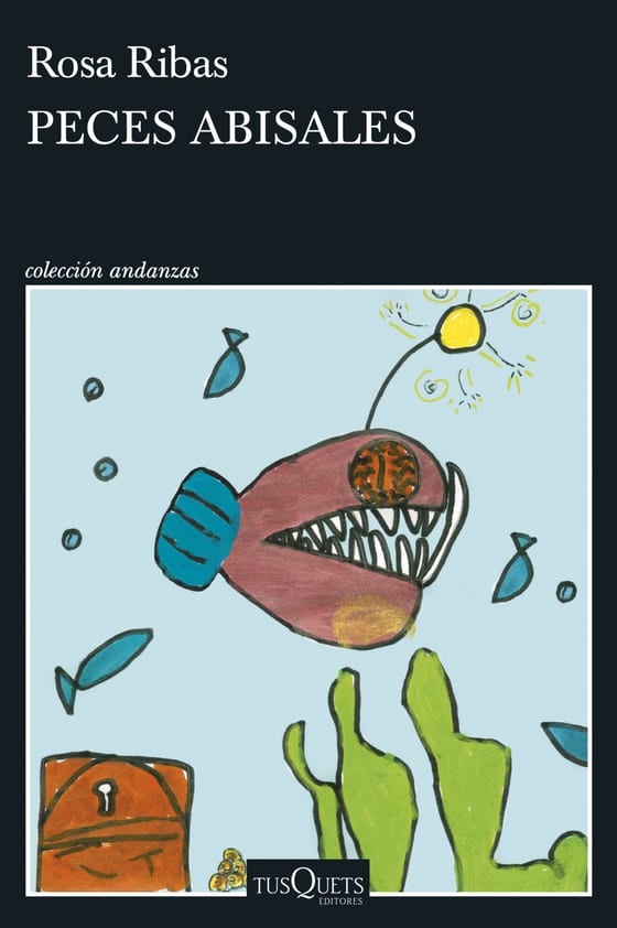 Portada de Peces abisales, de Rosa Ribas