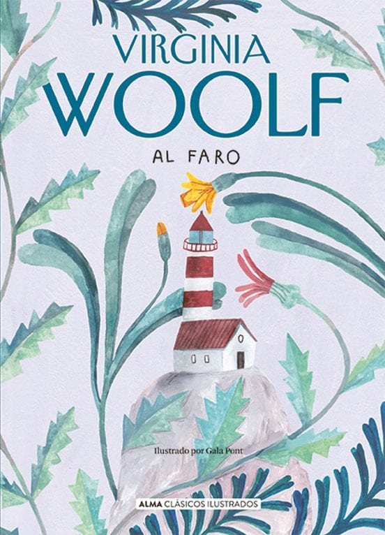 Coberta de Al faro, de Virginia Woolf