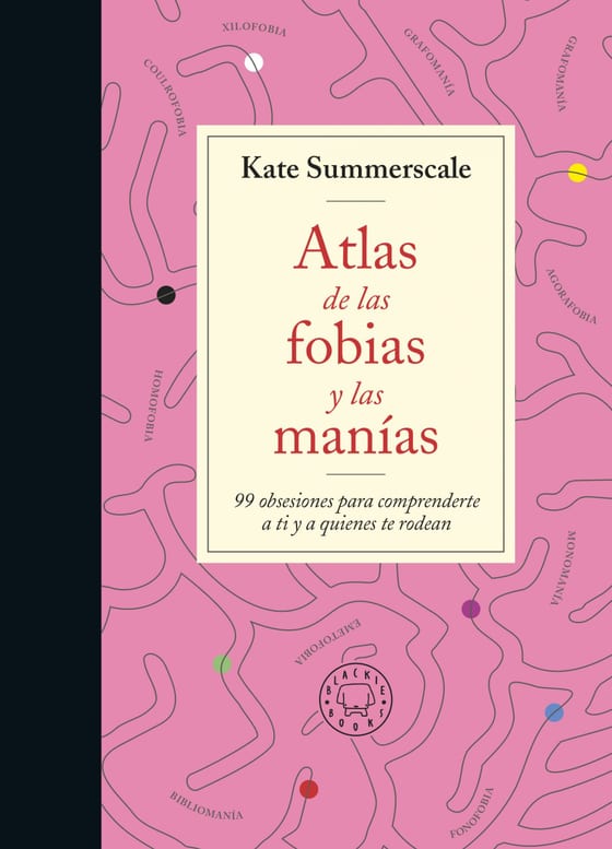 Coberta de Atlas de las fobias y las manías, de Kate Summerscale