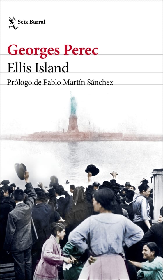 Portada de Ellis Island, de Georges Perec
