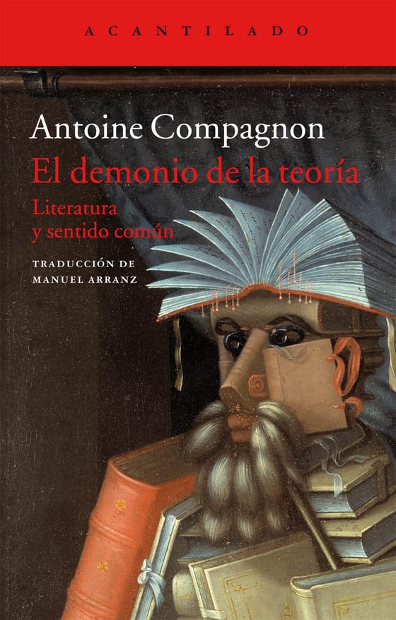Coberta de El demonio de la teoría, de Antoine Compagnon