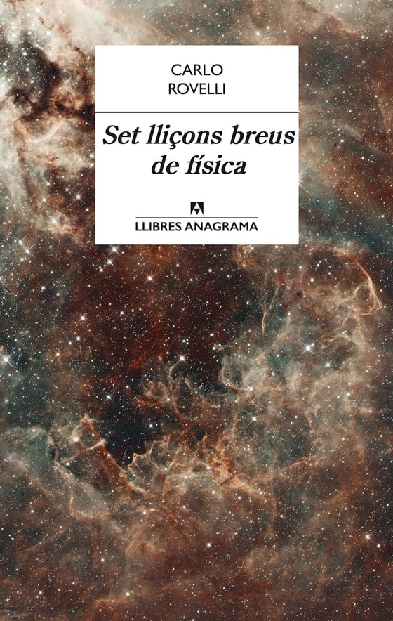 Coberta de Set lliçons breus de física, de Carlo Rovelli