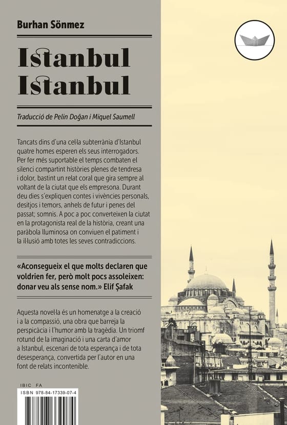 Coberta de Istanbul Istanbul, de Burhan Sönmez