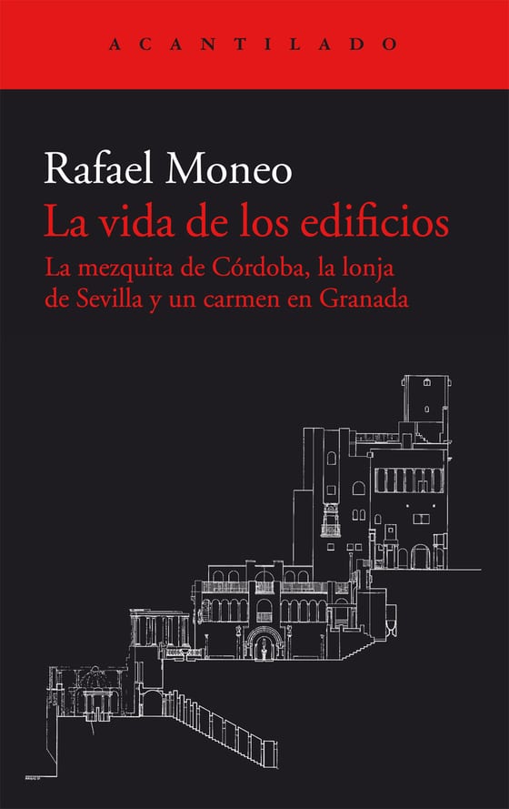 Coberta de La vida de los edificios, de Rafael Moneo