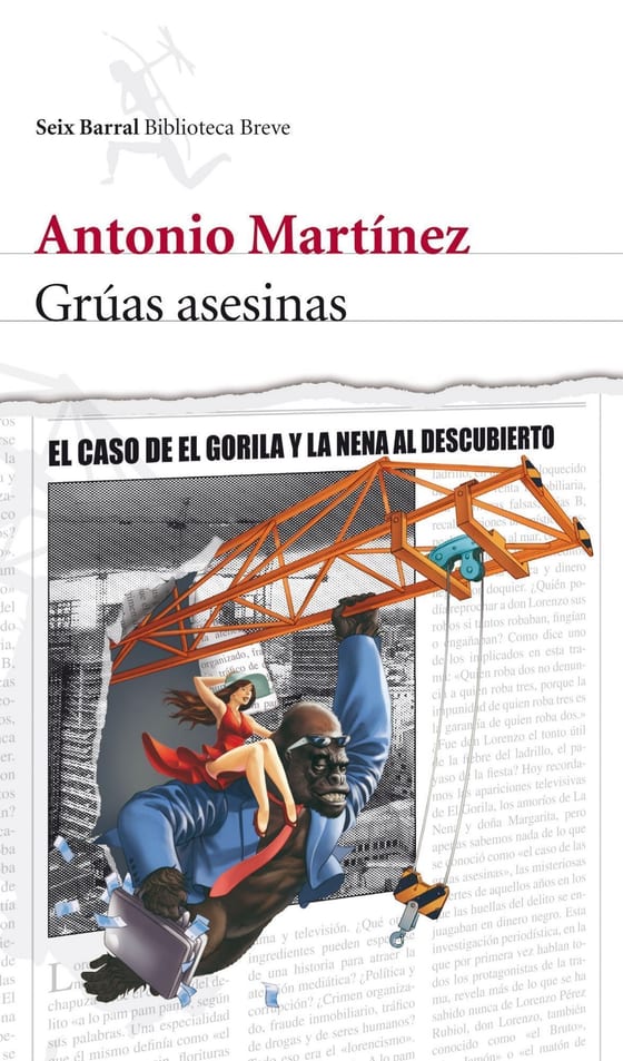 Portada de Grúas asesinas, de Antonio Martínez