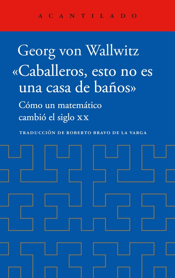 Coberta de «Caballeros, esto no es una casa de baños», de Georg von Wallwitz