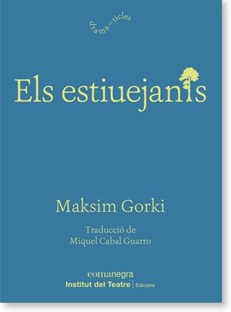 Coberta de Els estiuejants, de Maksim Gorki