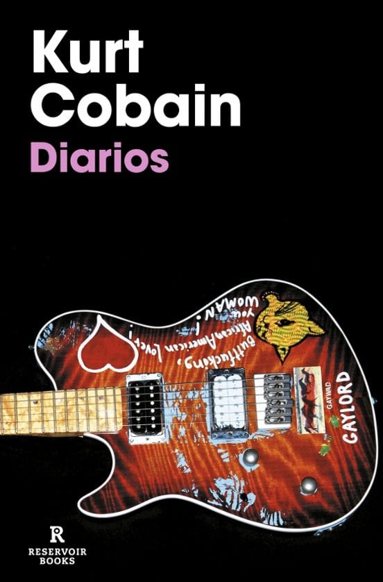 Portada de Diarios, de Kurt Cobain