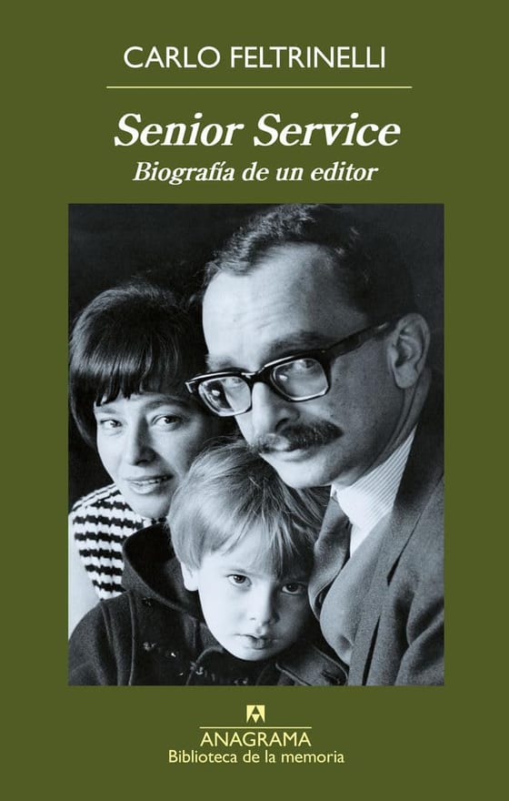 Portada de Senior Service, de Carlo Feltrinelli