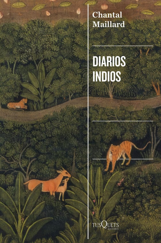 Portada de Diarios indios, de Chantal Maillard