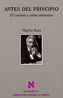 Coberta de Antes del principio, de Martin Rees