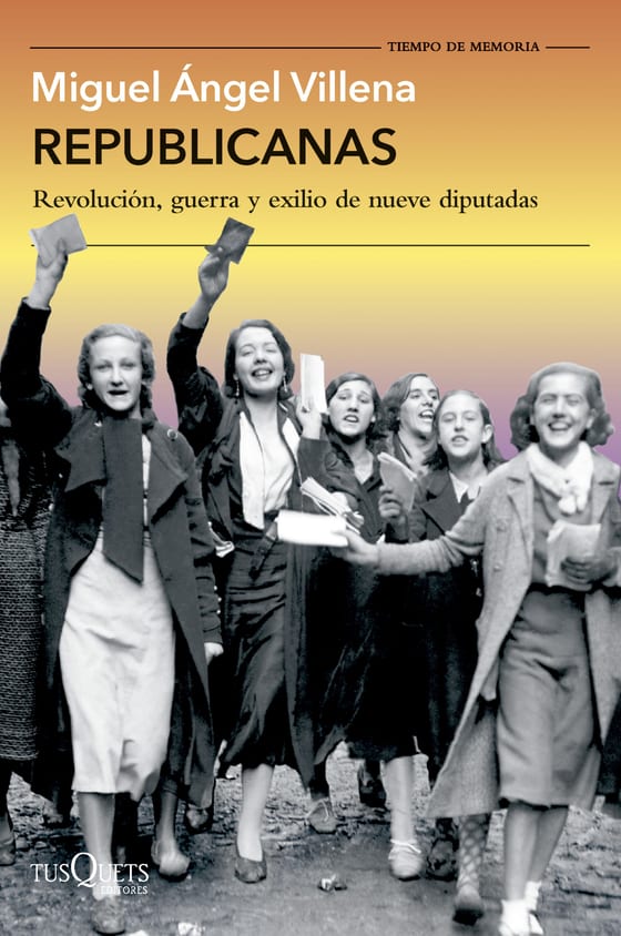 Portada de Republicanas, de Miguel Ángel Villena