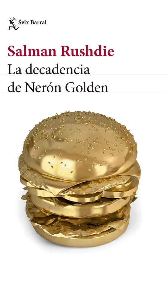 Portada de La decadencia de Nerón Golden, de Salman Rushdie
