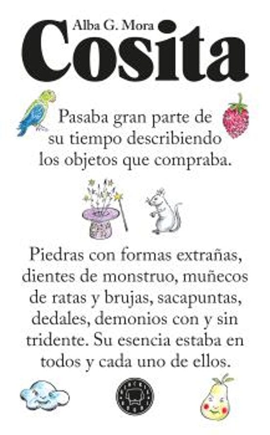 Portada de Cosita, de Alba G. Mora