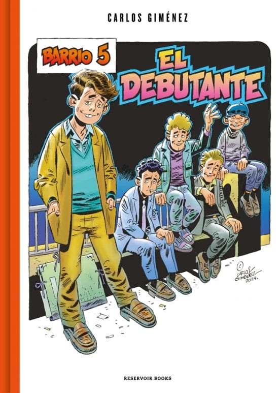 Portada de Barrio 5, de Carlos Giménez