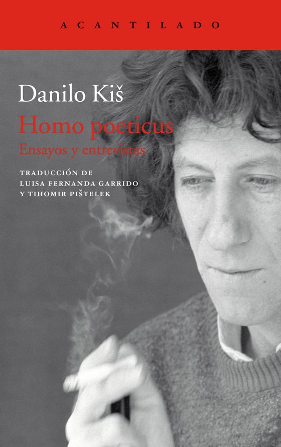 Coberta de Homo poeticus, de Danilo Kiš