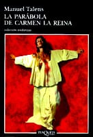 Coberta de La parábola de Carmen la Reina, de Manuel Talens