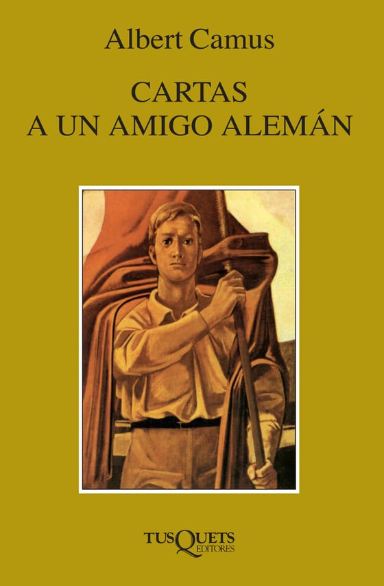 Coberta de Cartas a un amigo alemán, d'Albert Camus