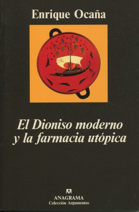 Coberta de El Dioniso moderno y la farmacia utópica, d'Enrique Ocaña