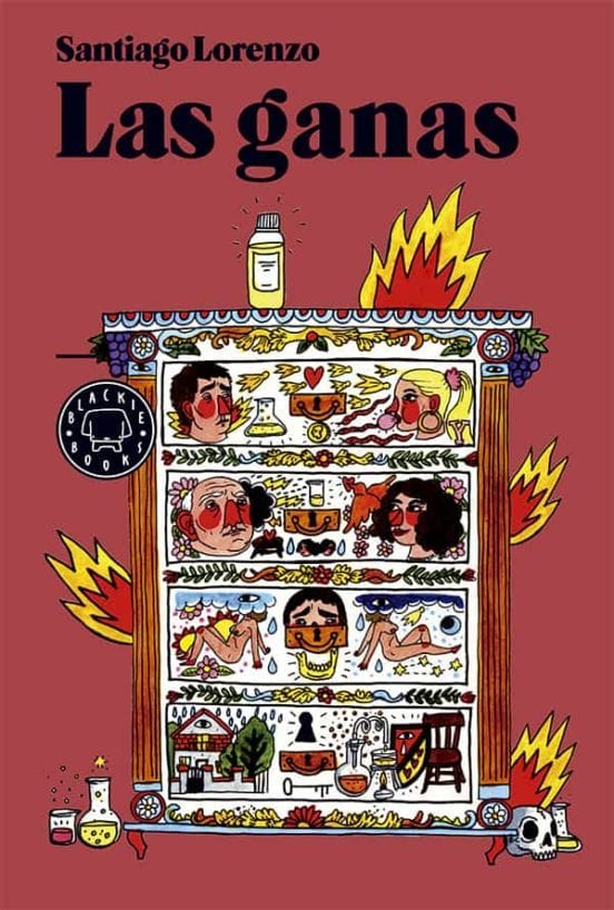 Coberta de Las ganas, de Santiago Lorenzo