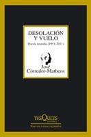Coberta de Desolación y vuelo, de José Corredor-Matheos