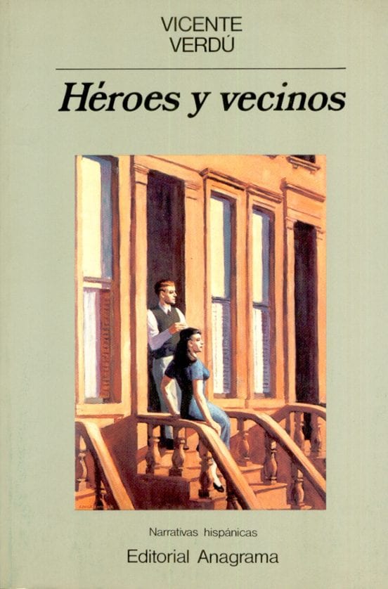 Portada de Héroes y vecinos, de Vicente Verdu