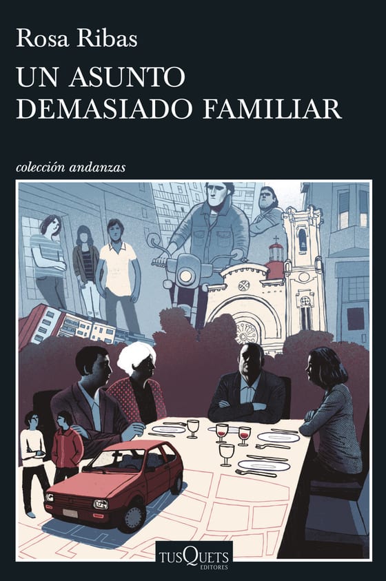 Portada de Un asunto demasiado familiar, de Rosa Ribas