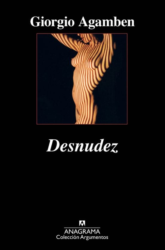Coberta de Desnudez, de Giorgio Agamben