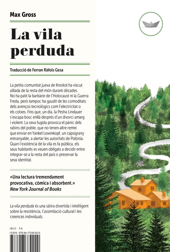 Coberta de La vila perduda, de Max Gross