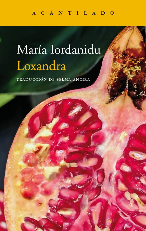 Coberta de Loxandra, de María Iordanidu