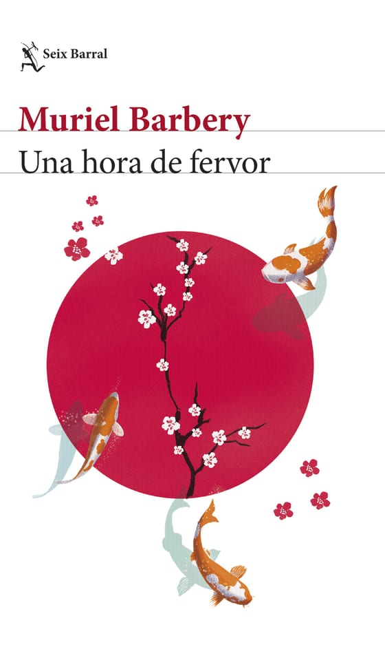 Portada de Una hora de fervor, de Muriel Barbery