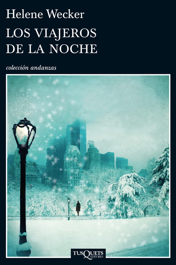 Coberta de Los viajeros de la noche, d'Helene Wecker