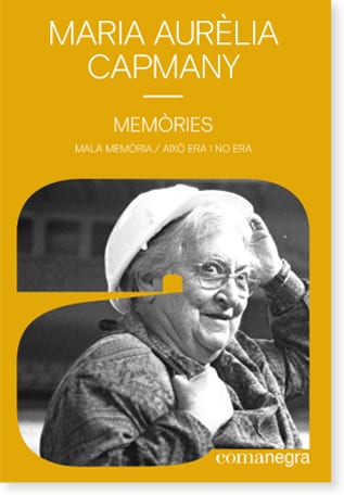 Coberta de Memòries, de Maria Aurèlia Capmany