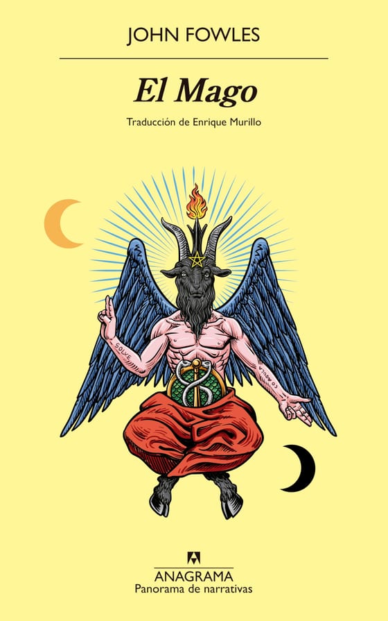 Portada de El Mago, de John Fowles