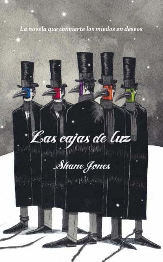 Portada de Las cajas de luz, de Shane Jones